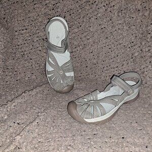 KEEN ROSE-Brindle/Shitake-Sport Sandals-Size 39-Excellent